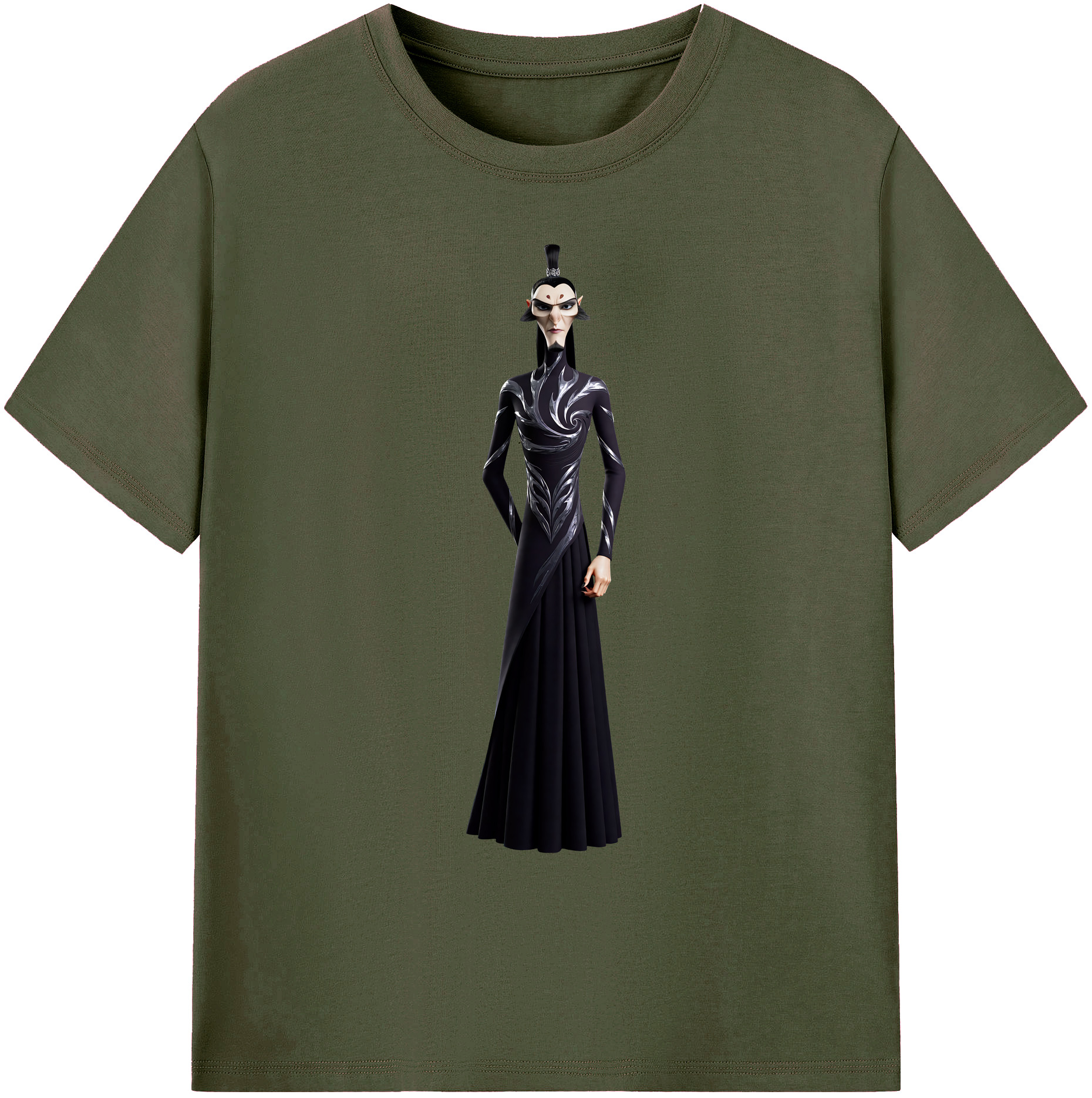 （画像用） Ne Zha 2 ナタ 魔童の大暴れ 綿100％ メンズ半袖Tシャツ｜肌触りやわらか＆通気性